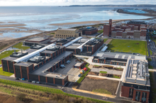 Aerial picture Bay Campus Feb 